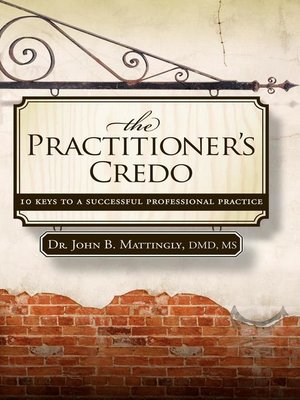 cover image of The Practitioner's Credo
